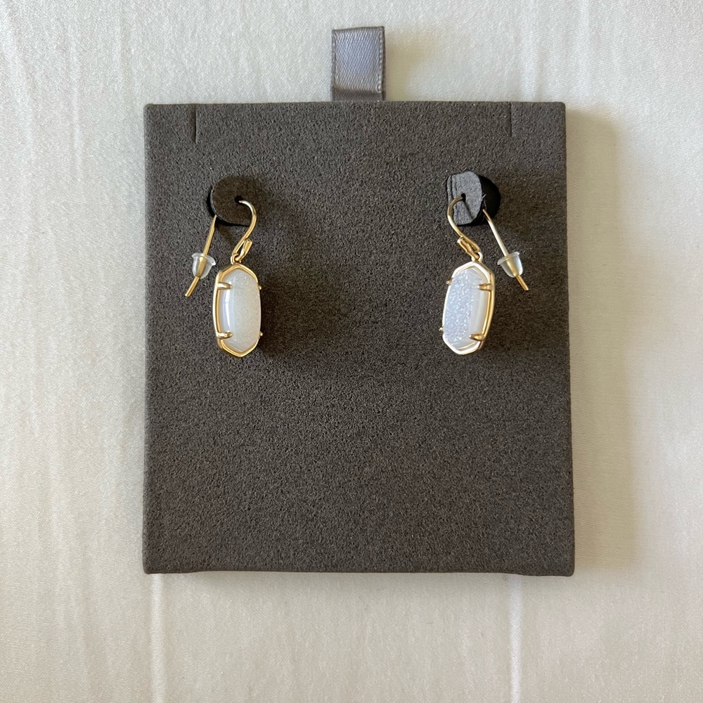 Kendra Scott Lee Earrings 18k Gold Vermeil